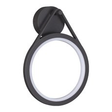 Светильник для уличного освещения с арматурой чёрного цвета, пластиковыми плафонами Novotech 358059