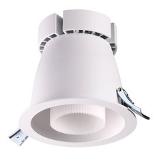 Точечный светильник с плафонами белого цвета Novotech 358201