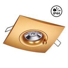 Точечный светильник с арматурой золотого цвета, металлическими плафонами Novotech 370795