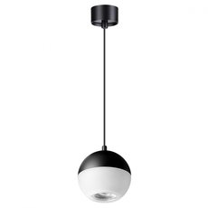 Светильник с арматурой чёрного цвета, плафонами белого цвета Novotech 370808