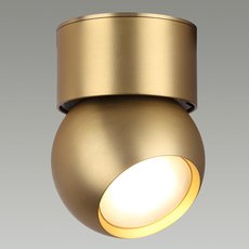 Точечный светильник с арматурой бронзы цвета, плафонами бронзы цвета Odeon Light 6611/7CL