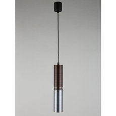 Светильник с металлическими плафонами чёрного цвета Aployt APL.617.16.01