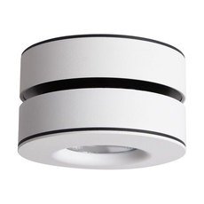 Точечный светильник с арматурой белого цвета, металлическими плафонами Omnilux OML-101909-12