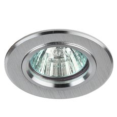 Точечный светильник с металлическими плафонами серебряного цвета ЭРА KL58 SL