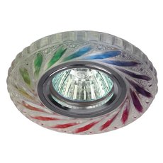 Точечный светильник с пластиковыми плафонами ЭРА DK LD13 SL RGB/WH