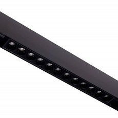 Шинная система с арматурой чёрного цвета, металлическими плафонами ЭРА TRM20-3-22-12W3K-B