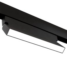 Шинная система с металлическими плафонами чёрного цвета ЭРА TRM20-2-22-12W4K-B