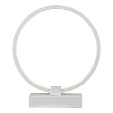 Настольная лампа с арматурой белого цвета, металлическими плафонами iLedex 8137-250-T WH