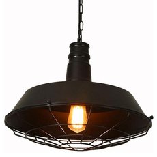 Светильник с арматурой чёрного цвета, плафонами чёрного цвета Moderli V1390-1P