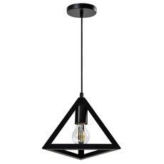 Светильник с арматурой чёрного цвета, металлическими плафонами Moderli V1620-1P