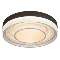 Светильник с арматурой коричневого цвета, пластиковыми плафонами iLedex B6317-104W/520 WH