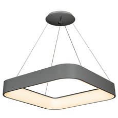 Светильник с металлическими плафонами серого цвета iLedex 8288D-600-600 GR