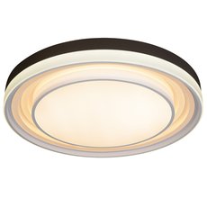 Светильник с арматурой коричневого цвета, плафонами белого цвета iLedex B6317-192W/800 WH