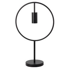 Настольная лампа с арматурой чёрного цвета, плафонами чёрного цвета Moderli V4071-1T