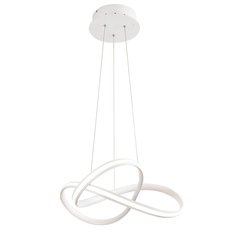 Светильник с пластиковыми плафонами белого цвета Moderli V2790-PL