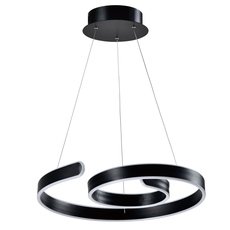 Светильник с арматурой чёрного цвета, плафонами чёрного цвета Moderli V1951-PL