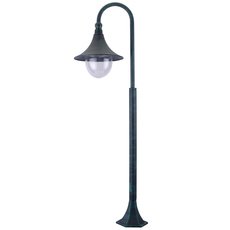 Светильник для уличного освещения с плафонами прозрачного цвета Arte Lamp A1086PA-1BG