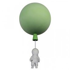 Детский светильник с арматурой зелёного цвета, плафонами зелёного цвета Loft IT 10044/200 Green