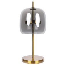 Настольная лампа с арматурой золотого цвета, стеклянными плафонами Loft IT 10041T