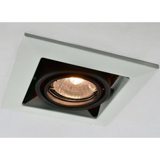 Точечный светильник с арматурой серого цвета, плафонами серого цвета Arte Lamp A5941PL-1WH