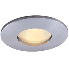 Точечный светильник с арматурой хрома цвета, плафонами белого цвета Arte Lamp A5440PL-1CC