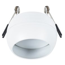 Точечный светильник с арматурой белого цвета, металлическими плафонами Arte Lamp A5550PL-1WH