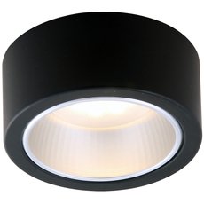 Точечный светильник с арматурой чёрного цвета, плафонами чёрного цвета Arte Lamp A5553PL-1BK