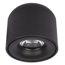 Точечный светильник с арматурой чёрного цвета, металлическими плафонами Loft IT 10219 Black 4000K
