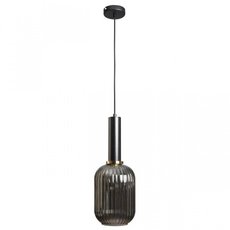 Светильник с арматурой чёрного цвета, стеклянными плафонами Loft IT 2070-A+BL