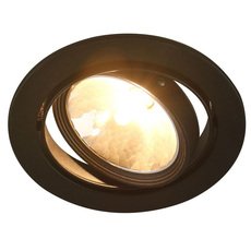 Точечный светильник с арматурой чёрного цвета, плафонами чёрного цвета Arte Lamp A6664PL-1BK