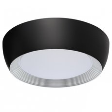 Светильник с арматурой чёрного цвета, плафонами белого цвета Sonex 7716/54L