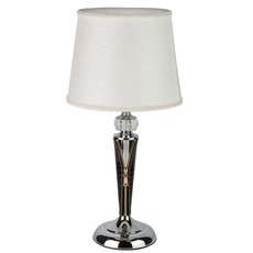 Настольная лампа с плафонами белого цвета AM Group SIENA BK