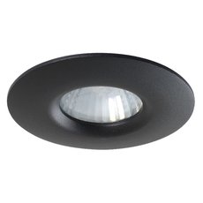 Точечный светильник с арматурой чёрного цвета Crystal lux CLT 032C1 BL