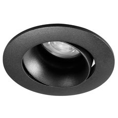 Точечный светильник с плафонами чёрного цвета Crystal lux CLT 019c90 BL