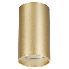 Точечный светильник с арматурой золотого цвета, плафонами золотого цвета Crystal lux CLT 015C GO