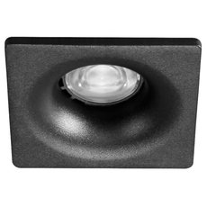 Точечный светильник с арматурой чёрного цвета Crystal lux CLT 003C1 BL