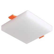 Точечный светильник с арматурой белого цвета, пластиковыми плафонами Crystal lux CLT 501C170 WH 3000K