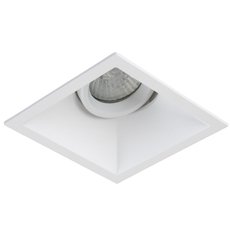 Точечный светильник с арматурой белого цвета, плафонами белого цвета Crystal lux CLT 009C1 WH