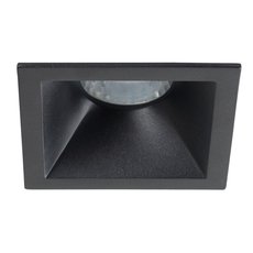 Точечный светильник с арматурой чёрного цвета Crystal lux CLT 007C1 BL