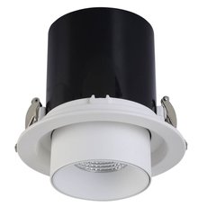 Точечный светильник с плафонами белого цвета Crystal lux CLT 042C130 WH