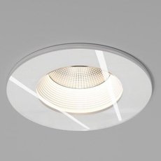 Точечный светильник с арматурой белого цвета, плафонами прозрачного цвета Elektrostandard 25096/LED 7W 3000 белый