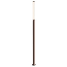 Светильник для уличного освещения с арматурой коричневого цвета, плафонами прозрачного цвета Maytoni O593FL-L20BR3K