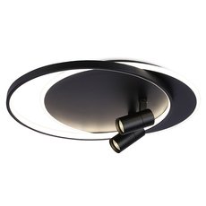 Светильник с плафонами чёрного цвета Ambrella Light FL51393/1+2 BK