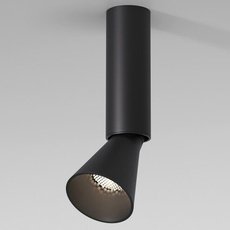 Точечный светильник с металлическими плафонами Elektrostandard 25107/LED 7W 4000К черный