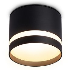 Точечный светильник с плафонами чёрного цвета Ambrella Light TN6572 BK