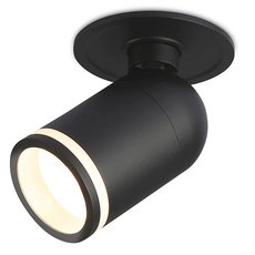 Точечный светильник с арматурой чёрного цвета Ambrella Light TA1273 SBK/FR