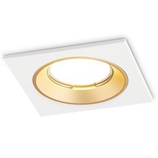 Точечный светильник с арматурой белого цвета, плафонами золотого цвета Ambrella Light A8926 WH/GD