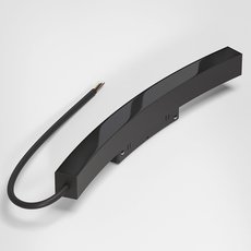 Шинная система с арматурой чёрного цвета Elektrostandard Slim Magnetic Блок питания 200W (черный) (?1200mm) 95058/00