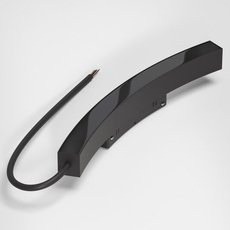 Шинная система с арматурой чёрного цвета Elektrostandard Slim Magnetic Блок питания 100W (черный) (?800mm) 95055/00