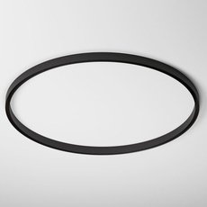 Шинная система с арматурой чёрного цвета Elektrostandard Slim Magnetic Шинопровод накладной (черный) (? 1200мм) 85161/00